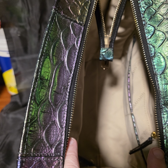 Brahmin Chameleon Tote Bag And Wallet - Picture 8 of 11